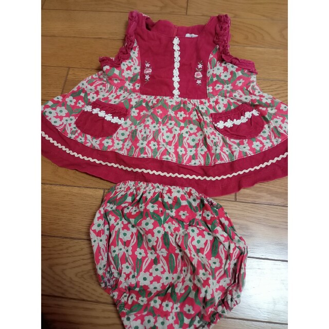 Souris(スーリー)のSouris ミルキースーツ ㉙ キッズ/ベビー/マタニティのキッズ服女の子用(90cm~)(ワンピース)の商品写真