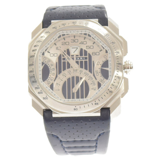 ブルガリ(BVLGARI)のBVLGARI ブルガリ ×MASERATI ジェラルドジェンタ オクト マセラティ 自動巻き 腕時計 シルバー BGO45C3SLDCHQR(腕時計(アナログ))
