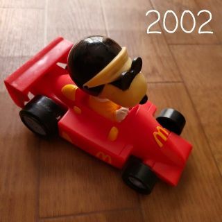 マクドナルド(マクドナルド)のマクドナルドハッピーセット　2002 カーレース スヌーピーレーシングカーレトロ(ミニカー)