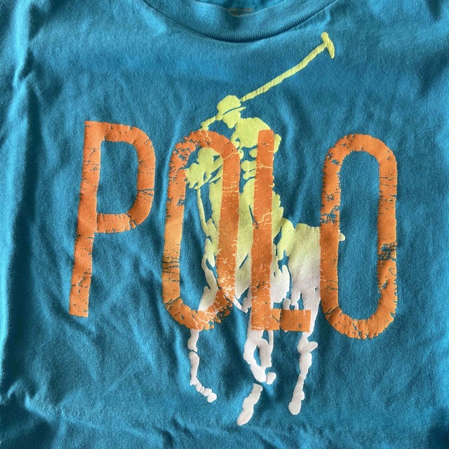 POLO RALPH LAUREN(ポロラルフローレン)のPOLO RALPHLAURENポロラルフローレンTシャツ7水色 キッズ/ベビー/マタニティのキッズ服男の子用(90cm~)(Tシャツ/カットソー)の商品写真