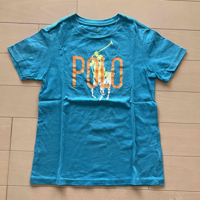 POLO RALPH LAUREN(ポロラルフローレン)のPOLO RALPHLAURENポロラルフローレンTシャツ7水色 キッズ/ベビー/マタニティのキッズ服男の子用(90cm~)(Tシャツ/カットソー)の商品写真