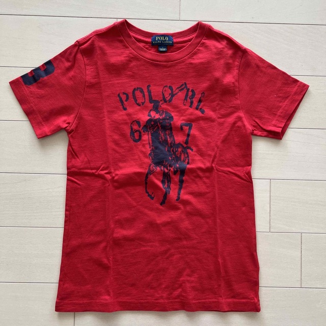 POLO RALPH LAUREN(ポロラルフローレン)のPOLO RALPHLAURENポロラルフローレンTシャツ7 130 キッズ/ベビー/マタニティのキッズ服男の子用(90cm~)(Tシャツ/カットソー)の商品写真