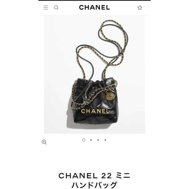 レディースシャネルCHANEL22MINI新品未使用23A秋新作❤️