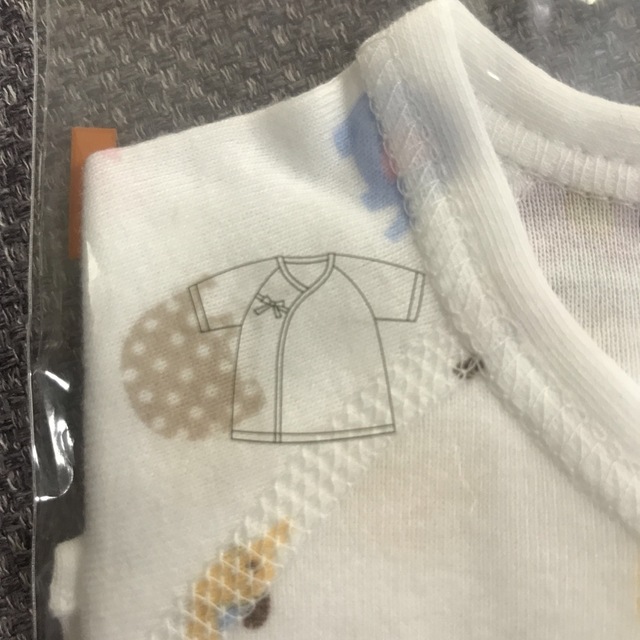 赤ちゃんの城 短肌着 キッズ/ベビー/マタニティのベビー服(~85cm)(肌着/下着)の商品写真