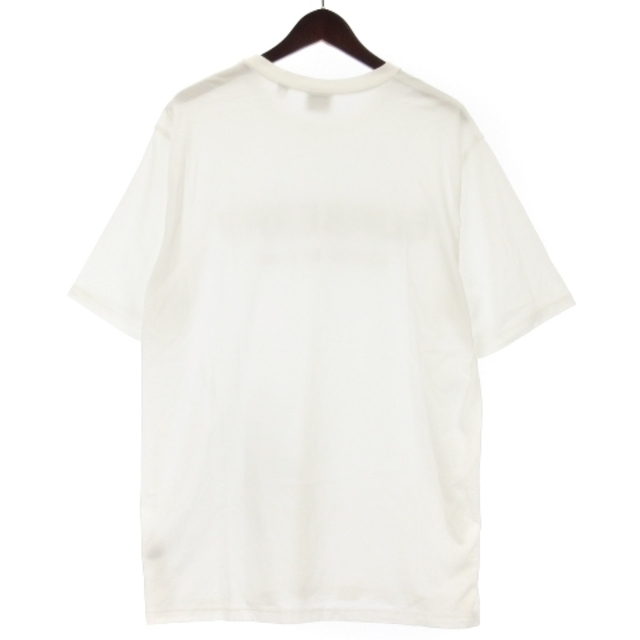 バーバリー Tシャツ カットソー 半袖 ロゴプリント コットン ホワイト L