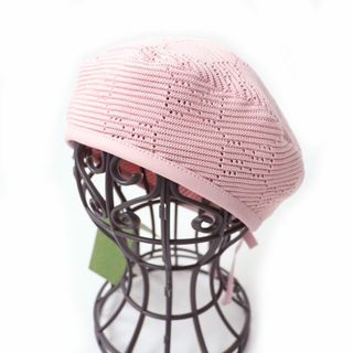GUCCIニット帽子 ベレー帽 グッチ 女性-
