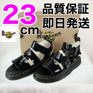 ドクターマーチン(Dr.Martens)の即購入OK！即日発送！！23cm UK4 ドクターマーチン　グリフォン　パテント(サンダル)