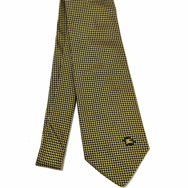 BURBERRY - ✨極美品✨ BURBERRY バーバリー ネクタイ イエロー