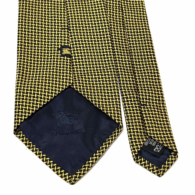 BURBERRY - ✨極美品✨ BURBERRY バーバリー ネクタイ イエロー