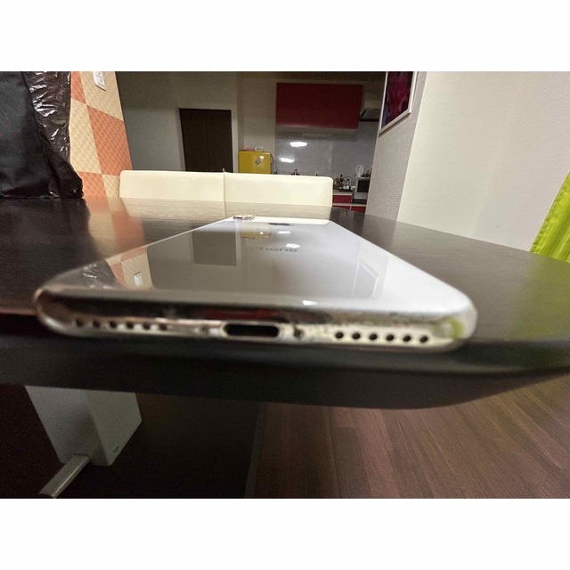 ラッピング対象外 【美品】iPhone X シルバー256 GB カバーおまけ付き