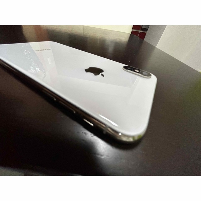【美品】iPhone X シルバー256 GB カバーおまけ付き