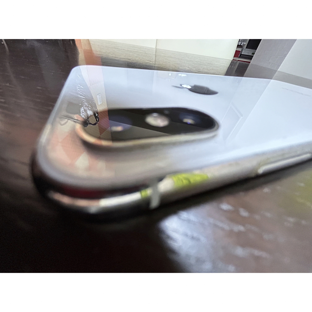 ラッピング対象外 【美品】iPhone X シルバー256 GB カバーおまけ付き