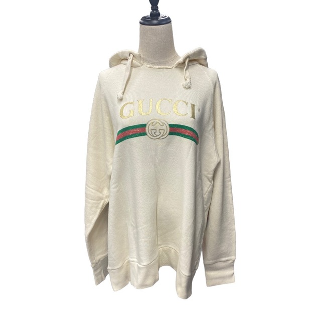 Gucci - [USED/中古]GUCCI グッチ パーカー ヴィンテージオールドロゴ