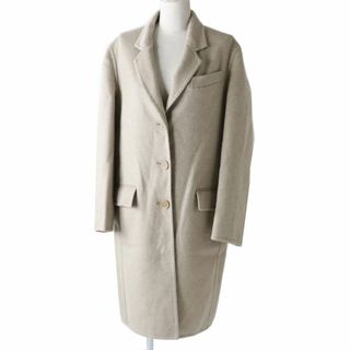 人気 HERMES エルメス ヴィンテージ カシミヤ100% ロング チェスター