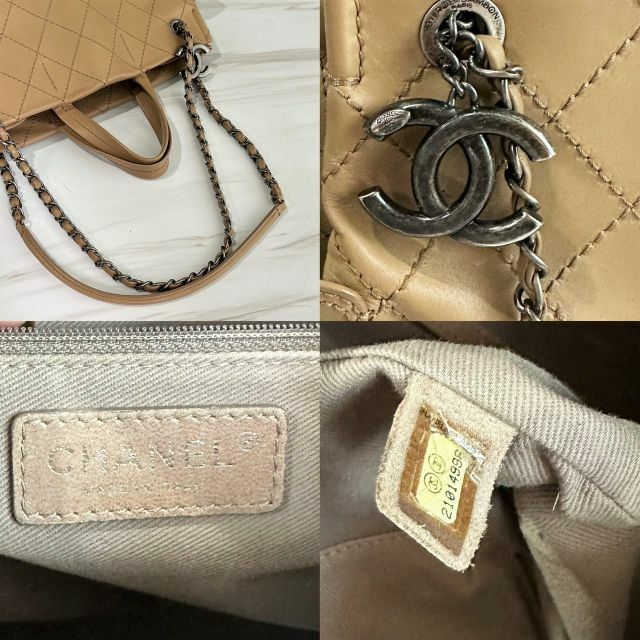 CHANEL(シャネル)の美品☆　シャネル　ワイルドステッチ　2way　ハンドバッグ　レザー　21番台 レディースのバッグ(ハンドバッグ)の商品写真