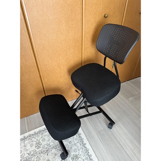 サンワダイレクト バランスチェア　姿勢矯正チェア　椅子　勉強　仕事　パソコンイス(デスクチェア)