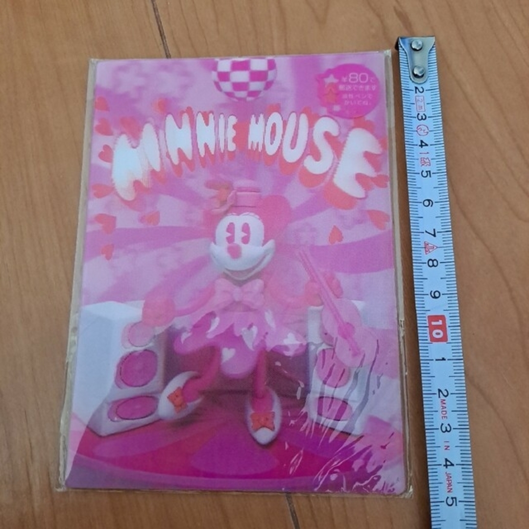 Disney(ディズニー)のMinnie Mouse3Dポストカード エンタメ/ホビーのおもちゃ/ぬいぐるみ(キャラクターグッズ)の商品写真