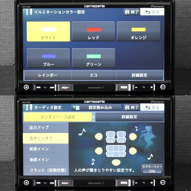 地図2023年春最新AVIC-RZ302地デジ/bluetooth/DVD/SD