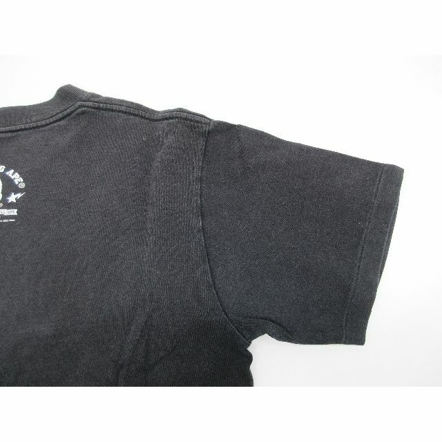 A BATHING APE(アベイシングエイプ)の[U5708]アベイシングエイプ シャーク ブラック Sサイズ メンズのトップス(Tシャツ/カットソー(半袖/袖なし))の商品写真