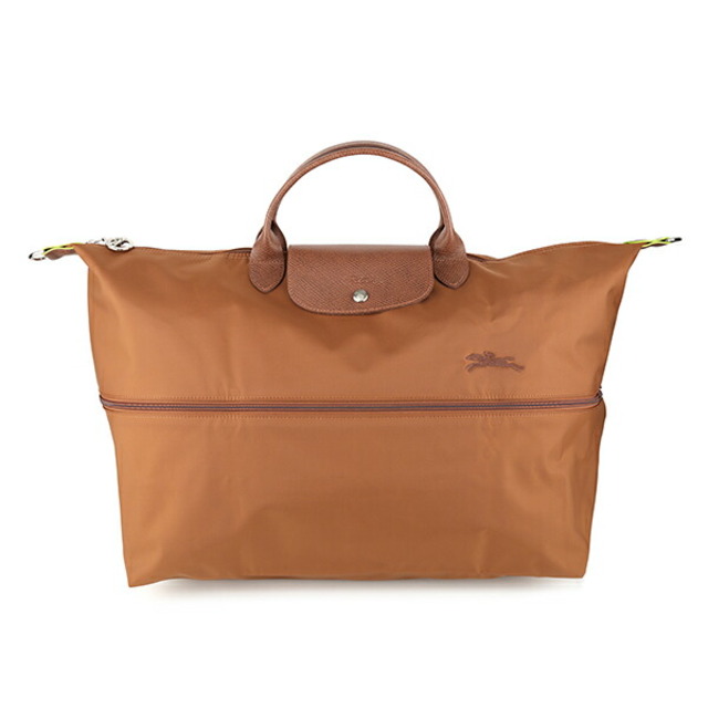 LONGCHAMP(ロンシャン)の新品 ロンシャン LONGCHAMP ボストンバッグ ル プリアージュ グリーン トラベルバッグ コニャック レディースのバッグ(ボストンバッグ)の商品写真