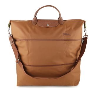 ロンシャン(LONGCHAMP)の新品 ロンシャン LONGCHAMP ボストンバッグ ル プリアージュ グリーン トラベルバッグ コニャック(ボストンバッグ)