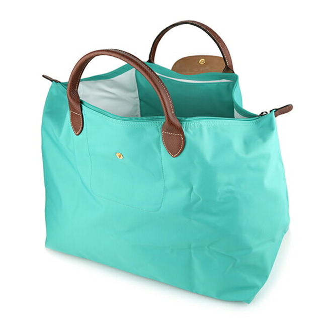 LONGCHAMP(ロンシャン)の新品 ロンシャン LONGCHAMP ボストンバッグ ル プリアージュ トラベルバッグ Sサイズ ターコイズ レディースのバッグ(ボストンバッグ)の商品写真