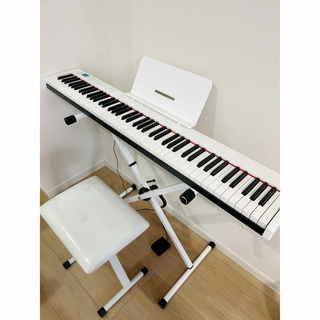 電子ピアノ 88鍵盤  BORA SBX2 ホワイト Xスタンド・Xイスセット(電子ピアノ)