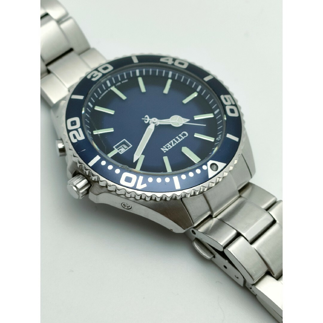 CITIZEN(シチズン)の希少人気型　シチズン　オルタナ　電波ソーラー　200m防水  　ダイバー　電波 メンズの時計(腕時計(アナログ))の商品写真