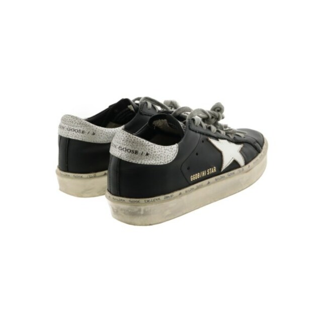 GOLDEN GOOSE スニーカー 35(23cm位) 黒xシルバー - スニーカー