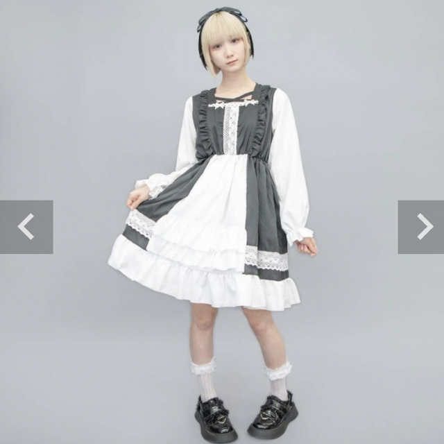 BODYLINE(ボディライン)の♡お茶会ロリィタ風ワンピース♡ レディースのワンピース(ひざ丈ワンピース)の商品写真