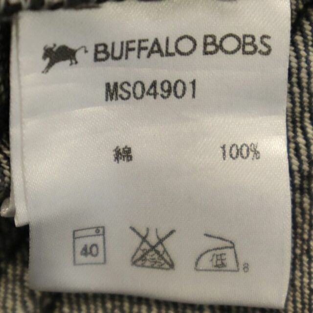 BUFFALO BOBS(バッファローボブス)のバッファローボブズ デニムショートパンツ 1 グレー系 BUFFALO BOBS メンズ 【中古】  【230605】 メンズのパンツ(ワークパンツ/カーゴパンツ)の商品写真