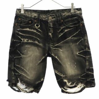 バッファローボブス(BUFFALO BOBS)のバッファローボブズ デニムショートパンツ 1 グレー系 BUFFALO BOBS メンズ 【中古】  【230605】(ワークパンツ/カーゴパンツ)