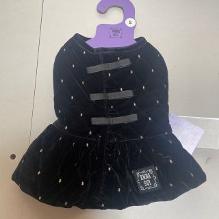 アナスイ(ANNA SUI)の【ペット服】ANNASUI ベロアキルティングベスト(犬)