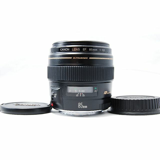 Canon EF 85mm F1.8 USM キャノンEFマウント 単焦点レンズ425g対応マウント