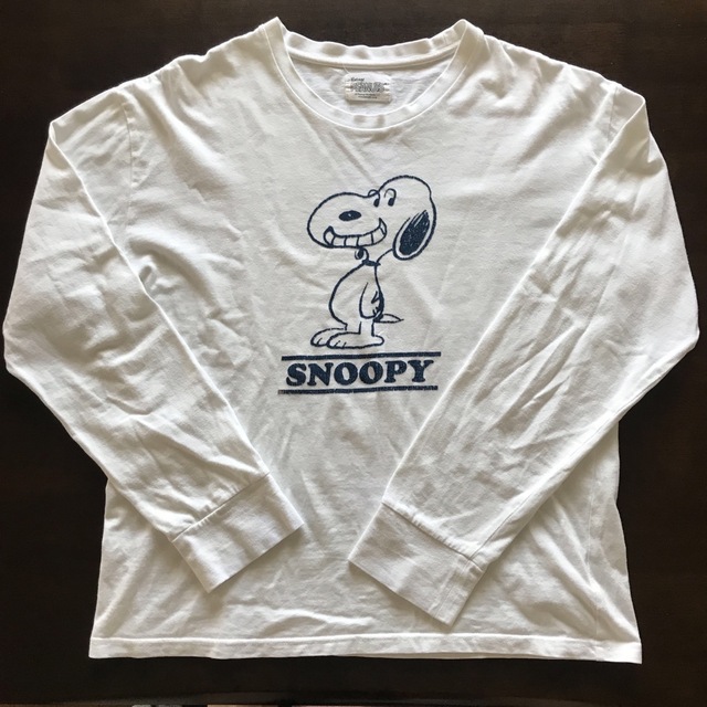 SNOOPY(スヌーピー)のSNOOPY   長袖　Tシャツ レディースのトップス(Tシャツ(長袖/七分))の商品写真