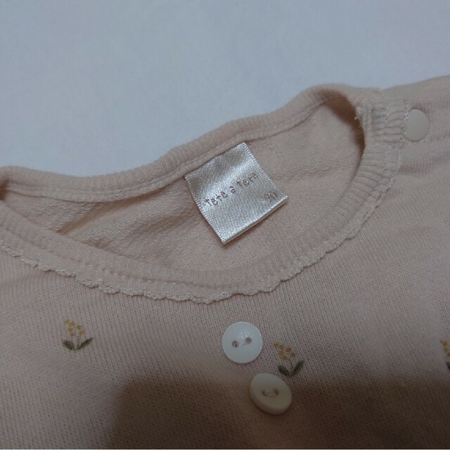 tete a tete(テータテート)の70サイズ　ロンパース キッズ/ベビー/マタニティのベビー服(~85cm)(カバーオール)の商品写真