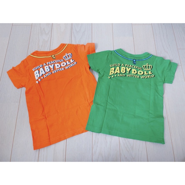 BABYDOLL(ベビードール)のBABY DOLL お揃いTシャツ キッズ/ベビー/マタニティのキッズ服女の子用(90cm~)(Tシャツ/カットソー)の商品写真