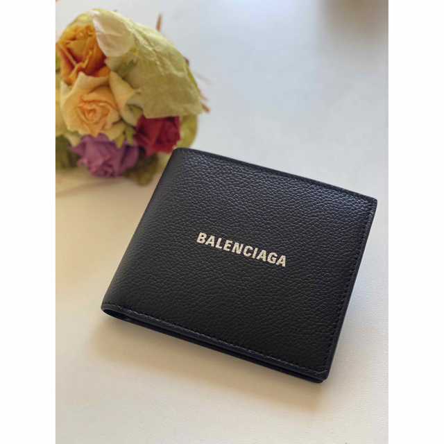 Balenciaga 黒 二つ折財布 箱なし