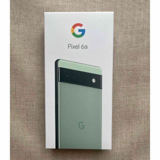 グーグルピクセル(Google Pixel)のGoogle Pixel6a sage(スマートフォン本体)
