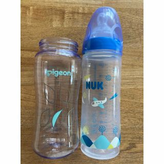 ピジョン(Pigeon)の哺乳瓶　プラスチック製　Pigeon Nuk(その他)