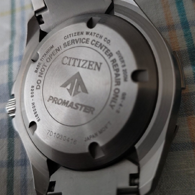 CITIZEN(シチズン)の最終値下げ 定価7万円シチズン プロマスター 自動巻き NY0070-83E メンズの時計(腕時計(アナログ))の商品写真