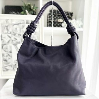 LOEWE - 未使用に近い☆ ロエベ フラメンコノット レザー パープル
