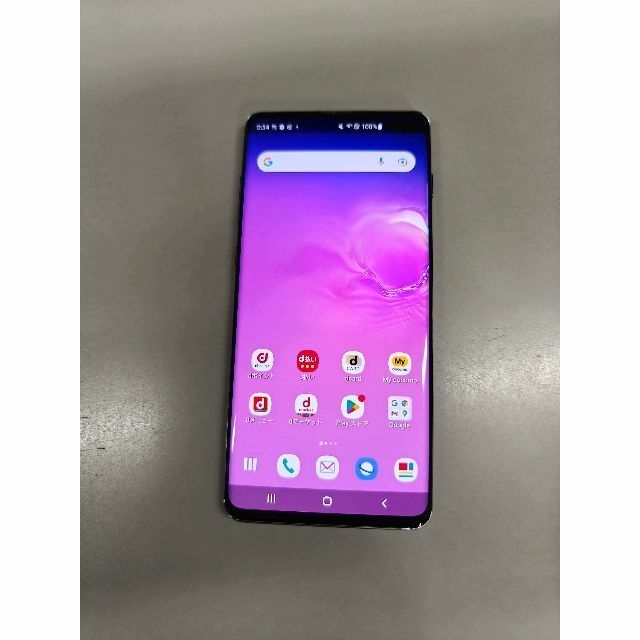 白ロムGalaxy S10+ SC-04L  プリズムブラック