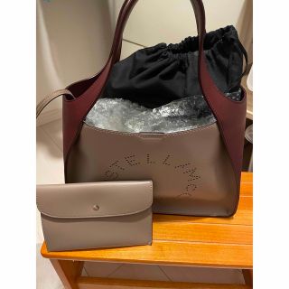 ステラマッカートニー(Stella McCartney)の値下げ！ステラマッカートニー ハンドバッグ バイカラー！(ハンドバッグ)