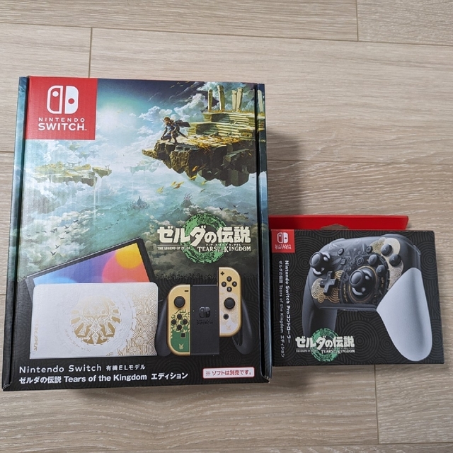 任天堂対応機種等Nintendo Switch 本体 有機EL モデル  ゼルダの伝説