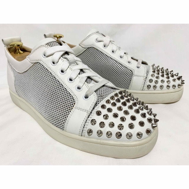 Christian Louboutin - 希少美品 クリスチャンルブタン レザーメッシュ
