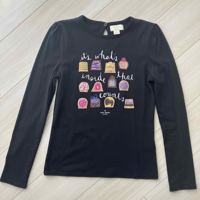 kate spade new york(ケイトスペードニューヨーク)のケイトスペード 160 カットソー キッズ/ベビー/マタニティのキッズ服女の子用(90cm~)(Tシャツ/カットソー)の商品写真