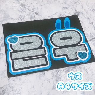 アストロ(ASTRO)の即購入OK❤︎チャウヌ ウヌ ASTRO うちわ文字 応援ボード ヌンヌ(アイドルグッズ)