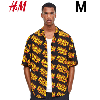 H&M - 新品 H&M × ストレンジャーシングス コラボ アロハシャツ ワコマリア M