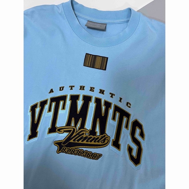 VETEMENTS - VTMNTS Tシャツ 美品 Lの通販 by おはる's shop